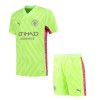 Officiële Voetbalshirt + Korte Broek Doelman Manchester City Derde 2023-24 - Kids